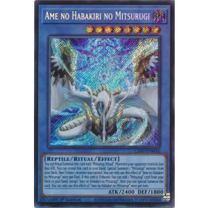 Ame no Habakiri no Mitsurugi (Secret Rare)