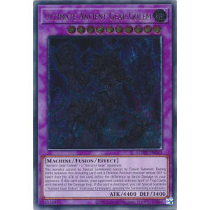 Ultimate Ancient Gear Golem (Ultimate Rare - 2020 Copyright Date)