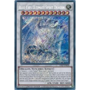 Blue-Eyes Ultimate Spirit Dragon (Emblazoned Secret Rare)