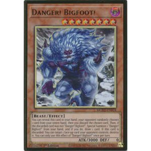 Danger! Bigfoot! (alternate art)