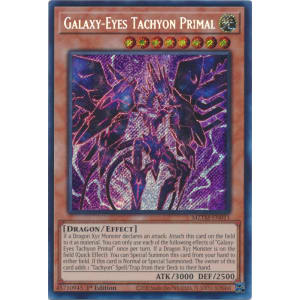 Galaxy-Eyes Tachyon Primal (Secret Rare)