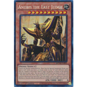 Anubis the Last Judge (Collector's Rare)
