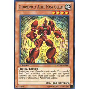 Chronomaly Aztec Mask Golem