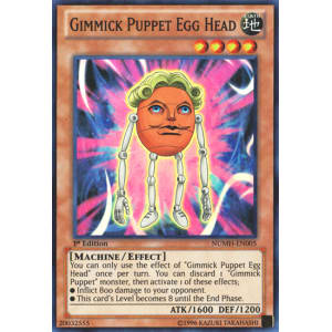 Gimmick Puppet Egg Head