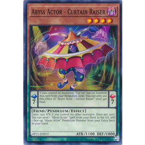 Abyss Actor - Curtain Raiser