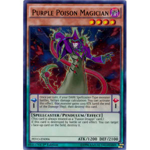 Purple Poison Magician