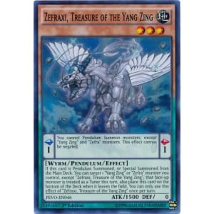 Zefraxi, Treasure of the Yang Zing