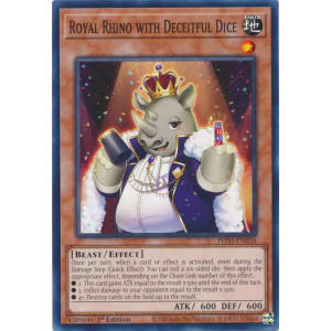 Royal Rhino with Deceitful Dice