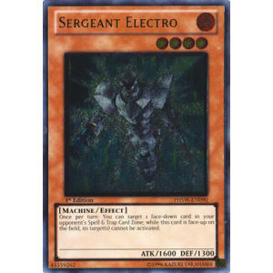 Sergeant Electro (Ultimate Rare)