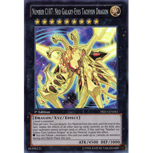 Number C107: Neo Galaxy-Eyes Tachyon Dragon (Super Rare)