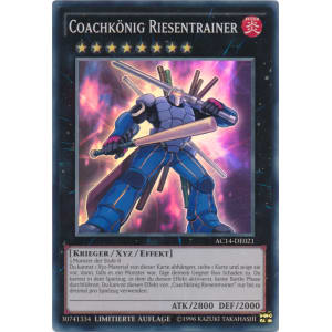 Coachkonig Riesentrainer