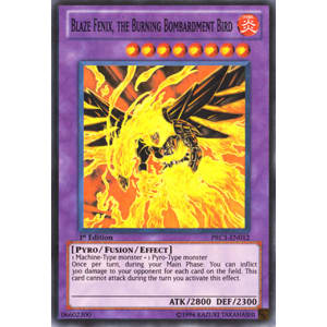 Blaze Fenix, the Burning Bombardment Bird