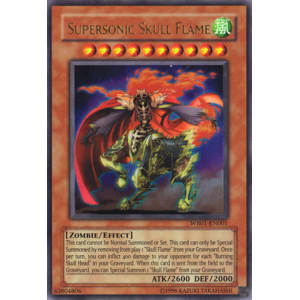 Supersonic Skull Flame - Yu-Gi-Oh! 5D's Wheelie Breakers Promotional Cards  - YuGiOh