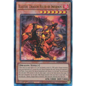 Blaster, Dragon Ruler of Infernos (Ultimate Rare)