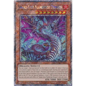 Snake-Eyes Flamberge Dragon (Platinum Secret Rare)