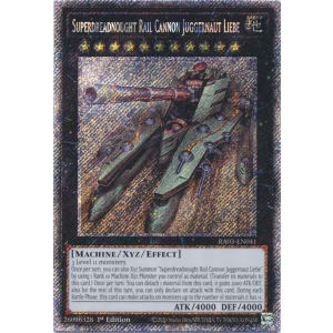 Superdreadnought Rail Cannon Juggernaut Liebe (Platinum Secret Rare)
