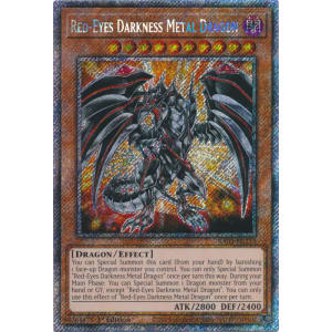 Red-Eyes Darkness Metal Dragon (Platinum Secret Rare)