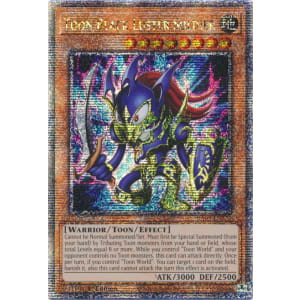 Toon Black Luster Soldier (Quarter Century Secret Rare)