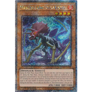 Miscellaneousaurus (Quarter Century Secret Rare)
