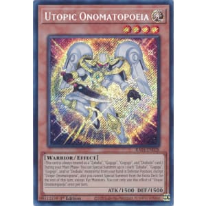 Utopic Onomatopoeia (Secret Rare)