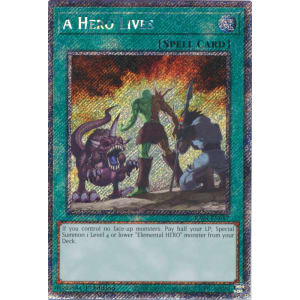 A Hero Lives (Platinum Secret Rare)