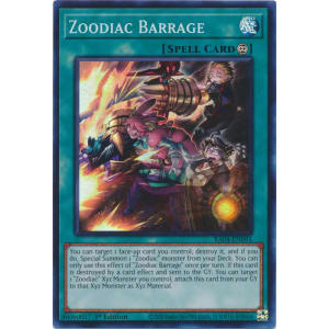 Zoodiac Barrage (Super Rare)