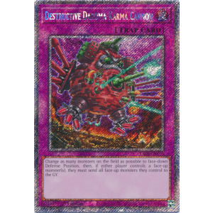 Destructive Daruma Karma Cannon (Platinum Secret Rare)