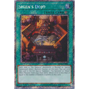 Shien's Dojo (Platinum Secret Rare)