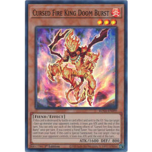 Cursed Fire King Doom Burst