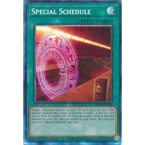 Special Schedule (Collector Rare)