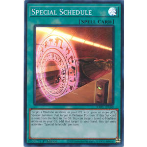 Special Schedule (Super Rare)