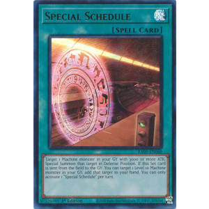 Special Schedule (Ultra Rare)