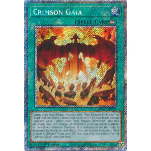 Crimson Gaia (Platinum Secret Rare)