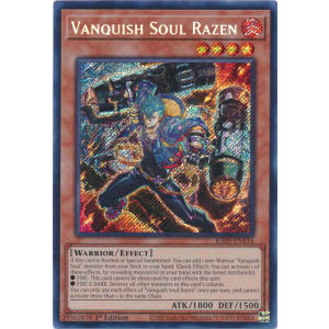 Vanquish Soul Razen (No Stamp Secret Rare)