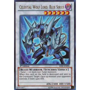 Celestial Wolf Lord Blue Sirius