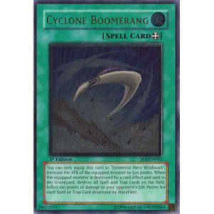 Cyclone Boomerang (Ultimate Rare)