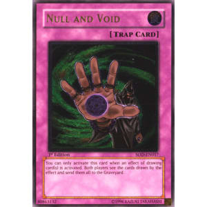 Null and Void (Ultimate Rare)