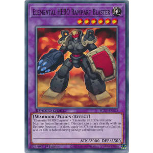 Elemental HERO Rampart Blaster