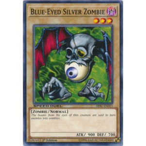 Blue-Eyed Silver Zombie