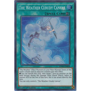 The Weather Cloudy Canvas