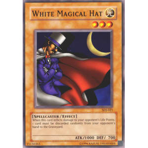 White Magical Hat
