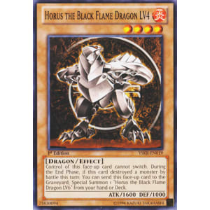 Horus the Black Flame Dragon LV4