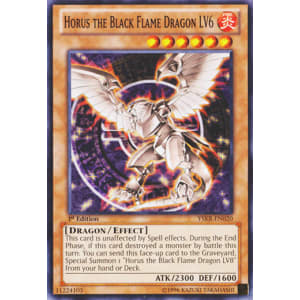 Horus the Black Flame Dragon LV6