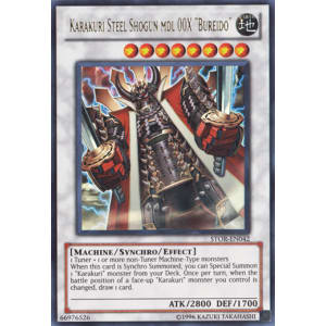 Karakuri Steel Shogun MDL 00X ''Bureido'' (Ultra Rare)