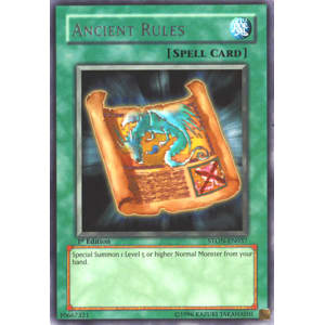 Ancient Rules (Rare)