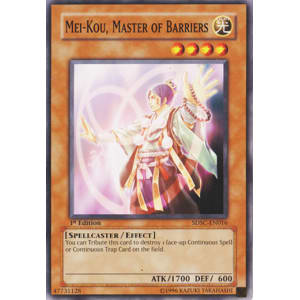 Mei-Kou, Master of Barriers