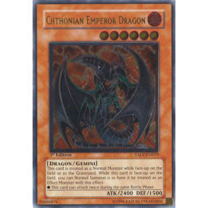 Chthonian Emperor Dragon (Ultimate Rare)