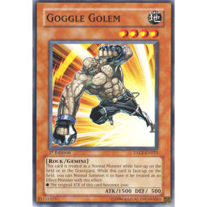 Goggle Golem