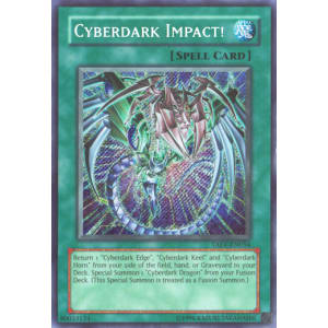 YuGiOh GX Trading Card Game Cyberdark Impact Single Card Ultra