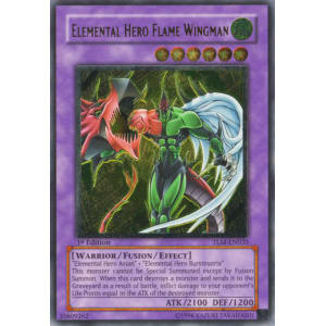 Elemental Hero Flame Wingman (Ultimate Rare)